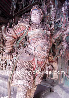 Painted Sculpture, Shuanglin Temple