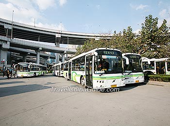 Public Bus in Shanghai 
