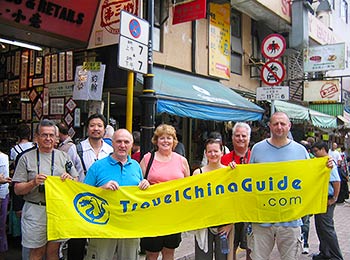 Our Tour Group at Hong Kong Stanley