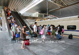 Find the train in the platform