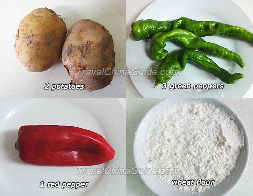 Ingredients of Seasoned Potatoes