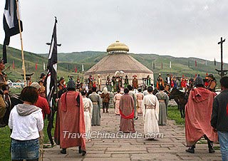 Local Ceremony on Nalati Grassland