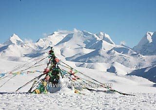 Mount Everest, Tibet