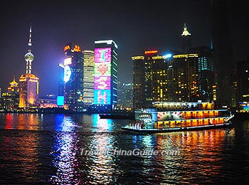 Night Piece on Huangpu River