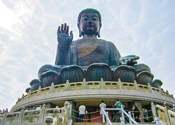 Big Buddha in Po Lin Monastery 