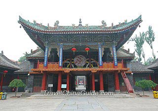 Grand Stage in Sanyuan Town God Temple