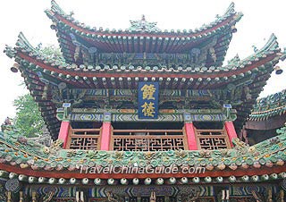 Bell Tower in Sanyuan City God Temple