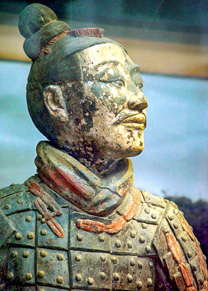 Colored Terracotta Warrior