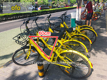Size of ofo Bike