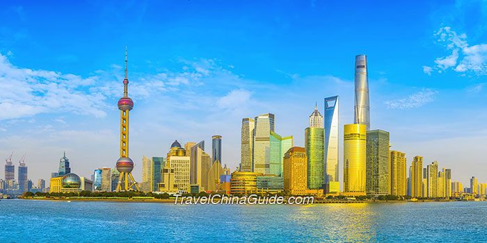 Shanghai: A Modern Metropolis with Towering Skyscrapers