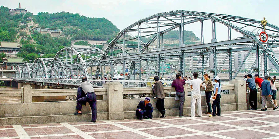 Zhongshan Bridge with a Few Tourists