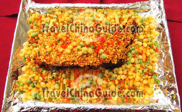 Pork Ribs with Corns and Beans  CNY58.00
