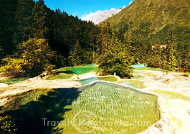 Huanglong scenic spots