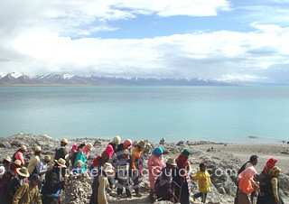 Tibet Namtso Lake