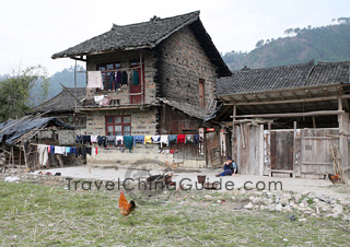 Miao village in Shidong