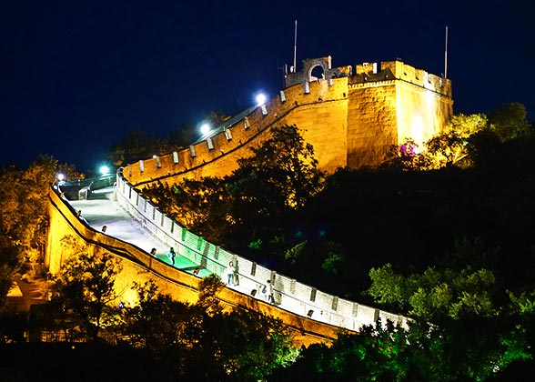 Golden Mutianyu Great Wall