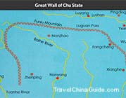 Great Wall Map of Chu State
