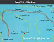 Great Wall Map of Chu State