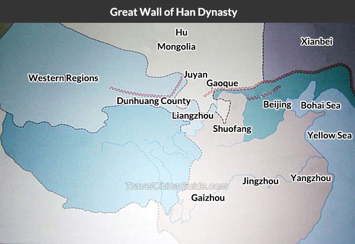 Han Dynasty Great Wall Map