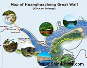 Huanghuacheng Great Wall Map