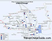 Map of Juyongguan Great Wall