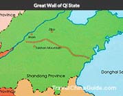 Great Wall Map of Qi State