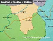 Great Wall Map of King Zhao of Qin State
