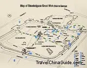 Map of Shanhaiguan Great Wall