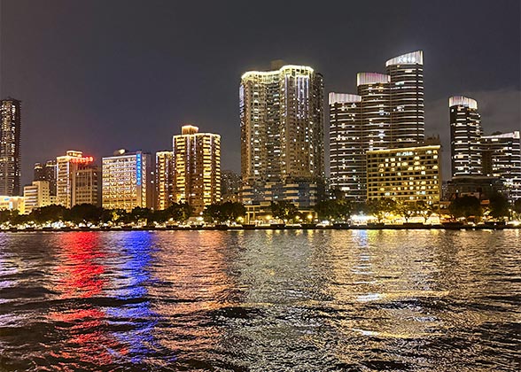 River View at Night River View at Night