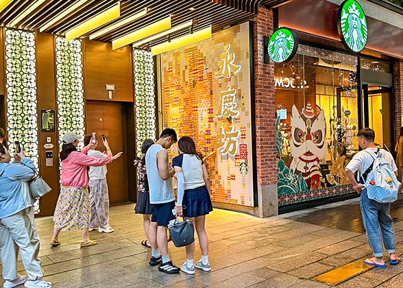 Spring Street View at Yongxingfang