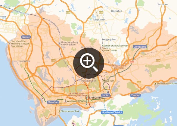 Shenzhen City Map