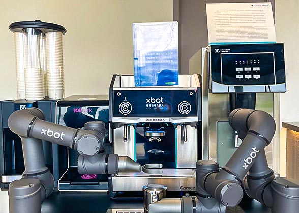 Robot Cafe in Shenzhen