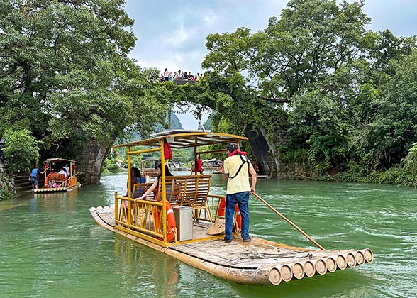 Yulong River Bamboo Rafting
