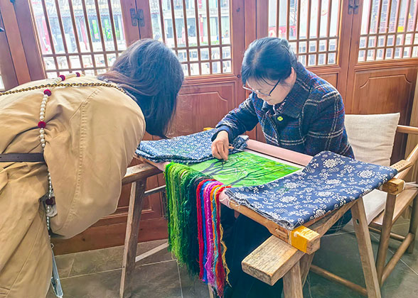 Embroidery, Huai'an Embroidery, Huai'an
