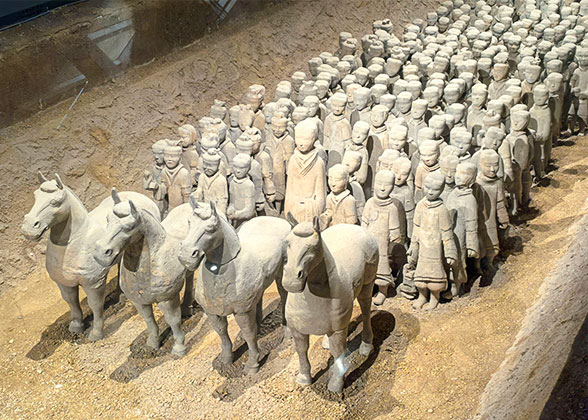 Terracotta Warriors and Horses in Xuzhou Han City Terracotta Warriors and Horses in Xuzhou Han City