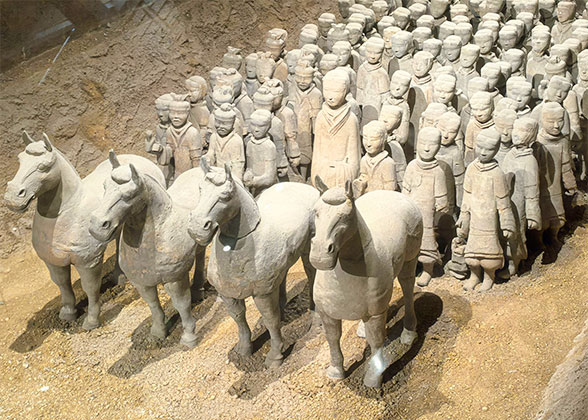 Terracotta Warriors, Guishan Han Tomb, Xuzhou Terracotta Warriors, Guishan Han Tomb, Xuzhou