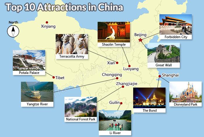 Top 10 Tourist Attractions List