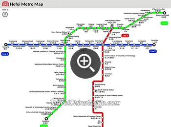 Hefei Subway Map