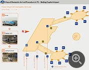 Beijing Capital Airport - Terminal 1 Domestic Arrival Map