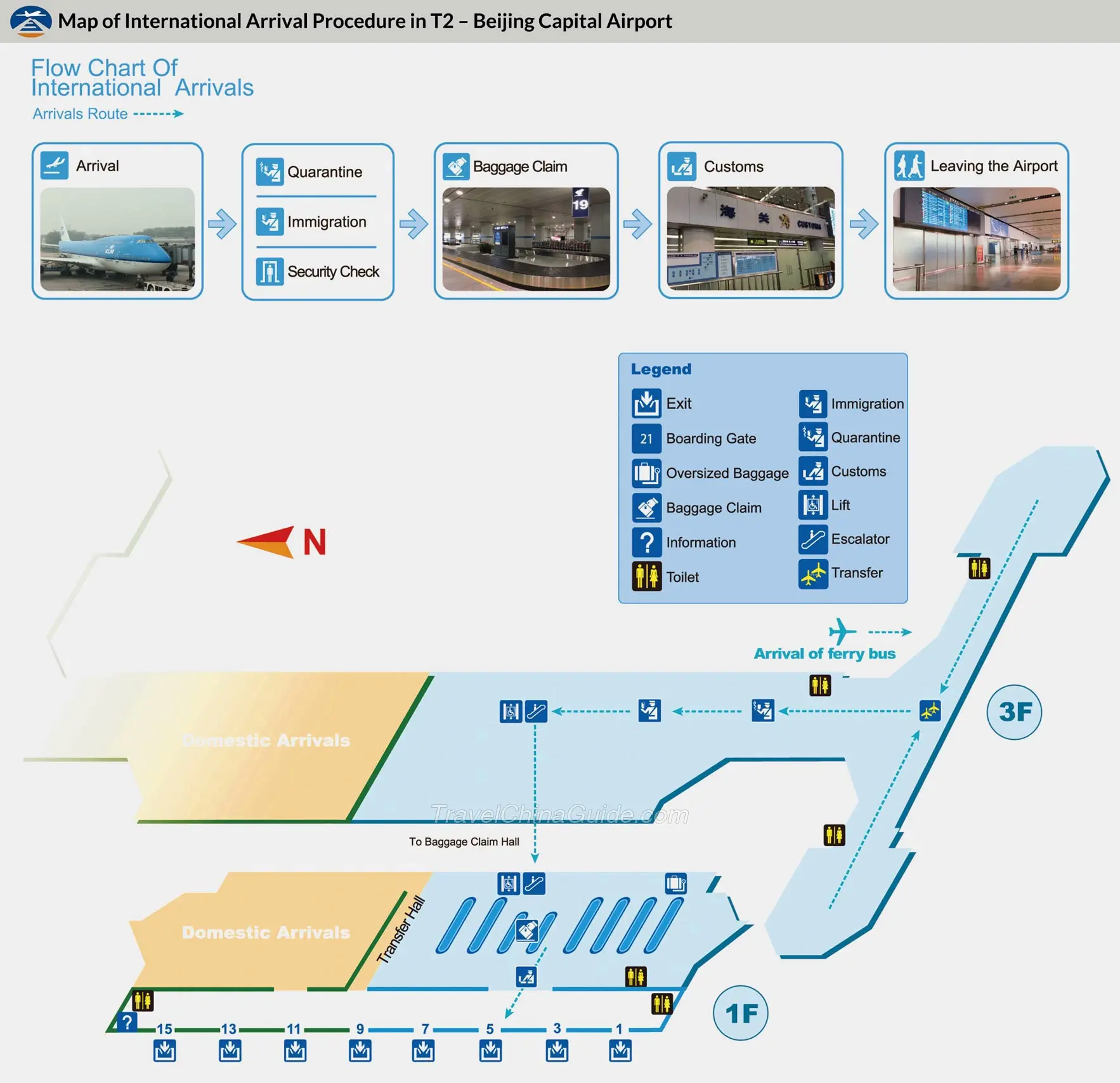 Beijing International Airport Terminal Map