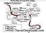 Cuandixia Village Map