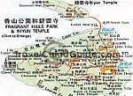 Beijing Fragrant Hills Park Map