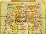 Hand-painting Map of Forbidden City