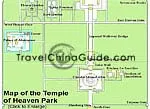 Map of Temple of Heaven