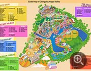 Map of Chongqing Happy Valley