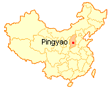 Location in China