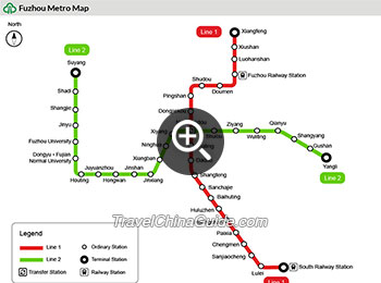 Fuzhou Metro Map