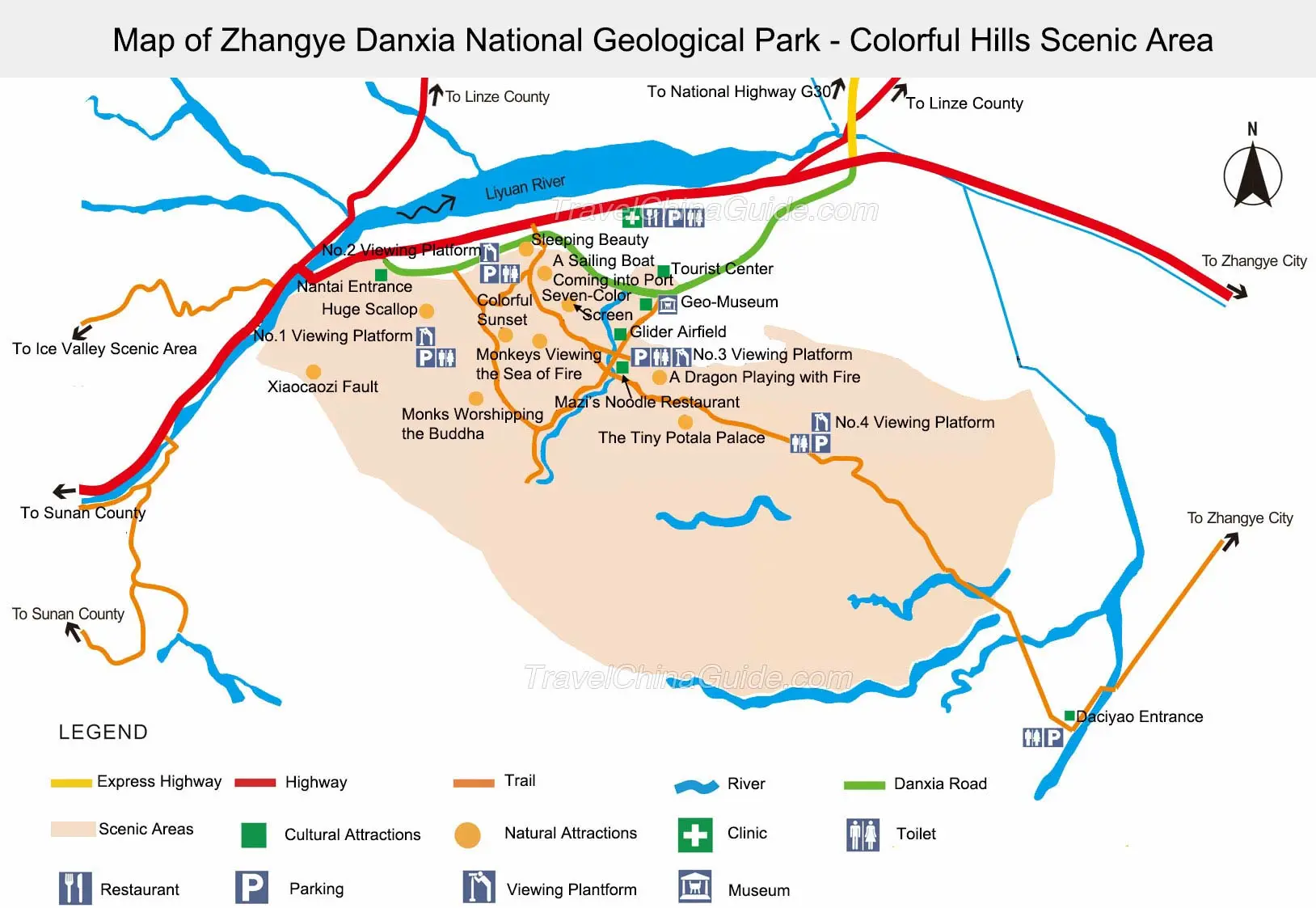 Parque de Zhangye Danxia-Montañas de Colores ✈️ Foro China, Taiwan y Mongolia