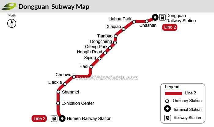 Dongguan Subway Map