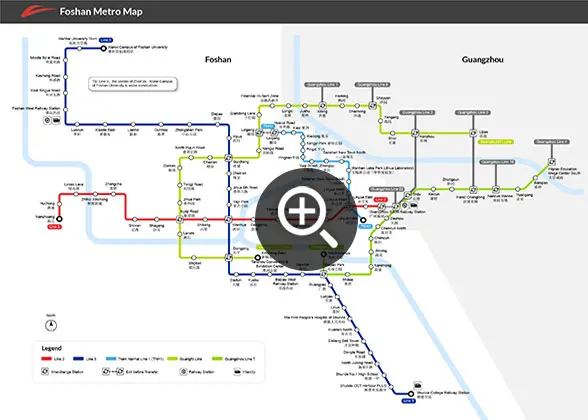 Foshan Metro Map